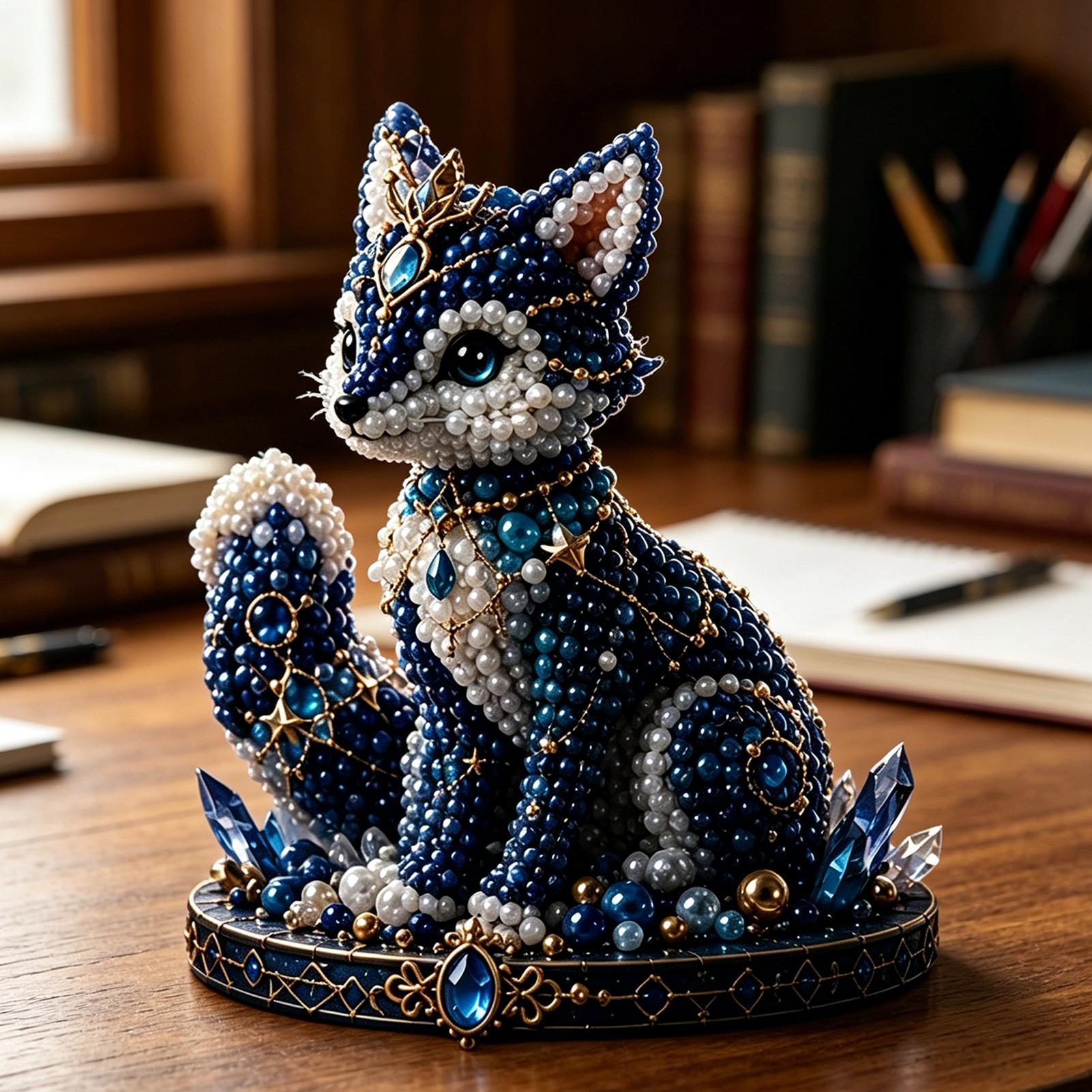 Embroidery For Beginners - 3D Beaded Animal Craft Set Educational
