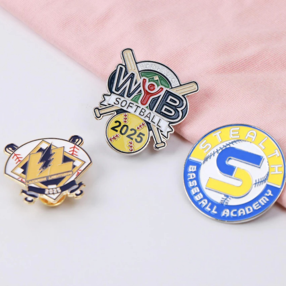 Embroidery Illustration - Custom Company Logo Picture Brooch Personalized