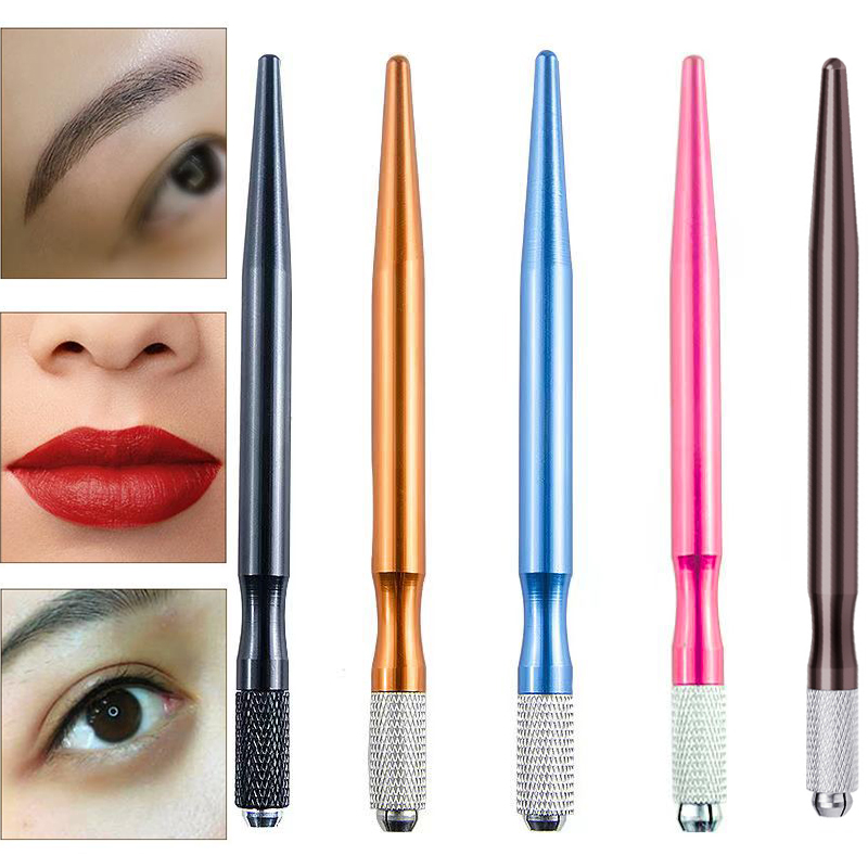 Embroidery Eyebrow - 3pcs Microblading Manual Tattoo Pen Set