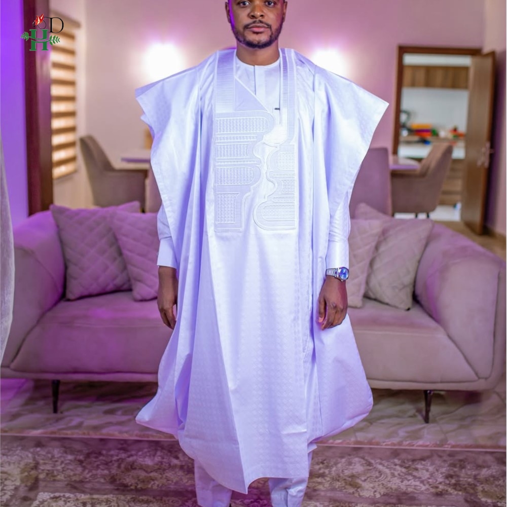 Embroidery H&M - H&D African Clothes Embroidery Bazin Riche