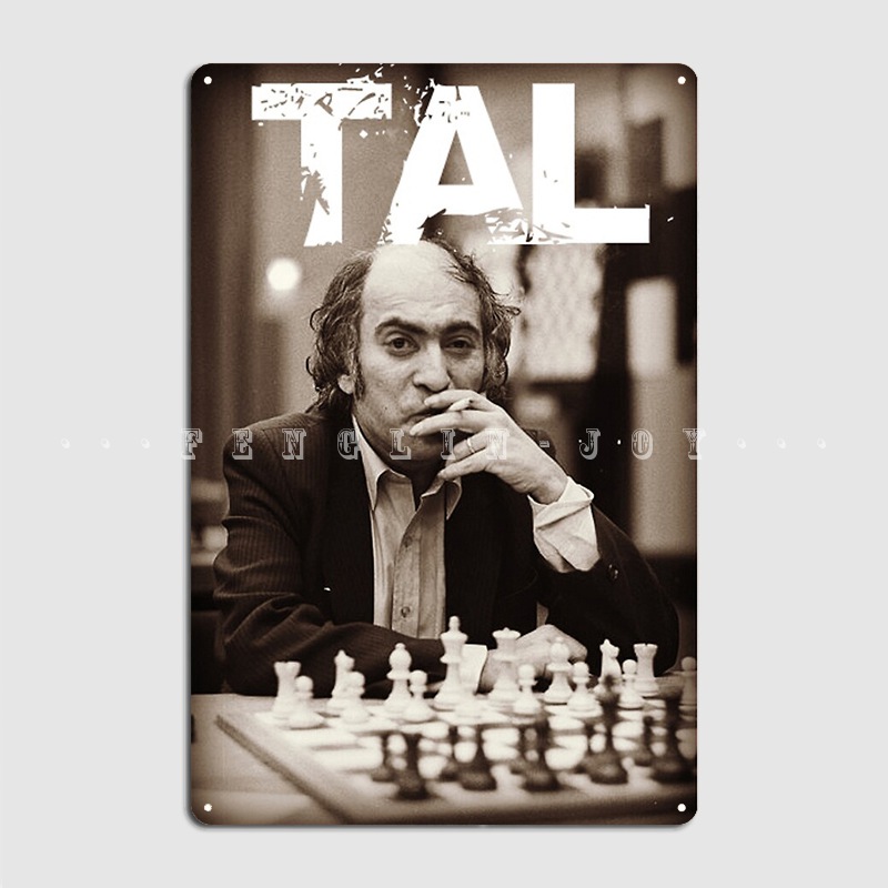 Embroidery Workshop - Russian Chess Grandmaster Mikhail Tal Metal