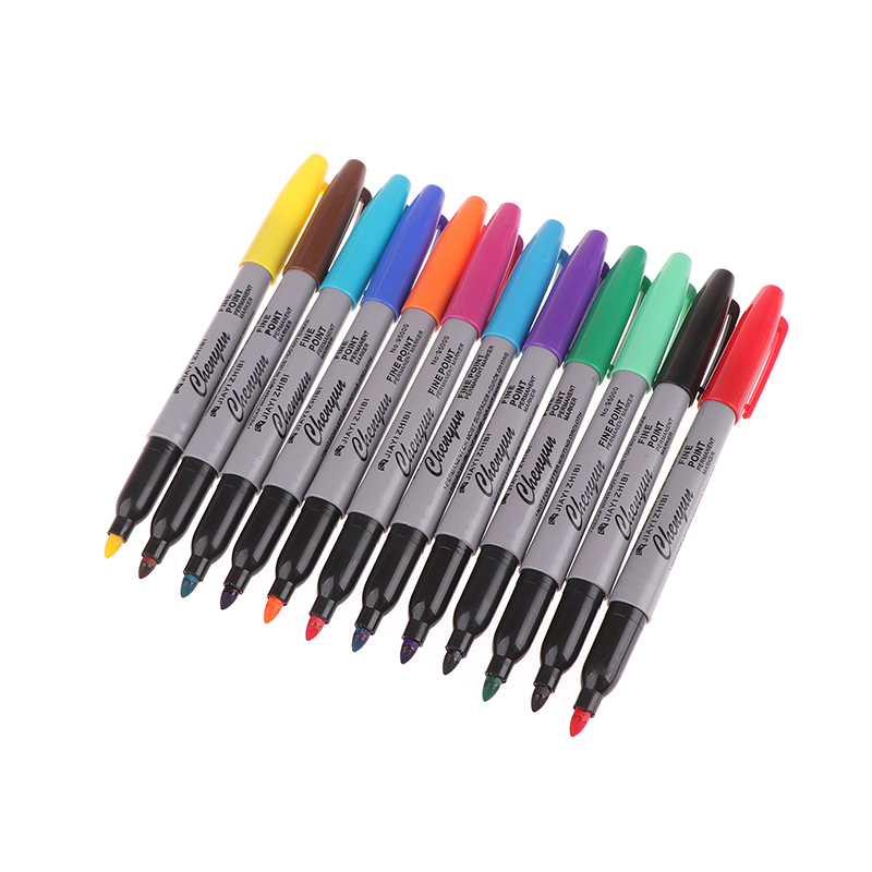 Transfer Pen Ink - 【6/12pcs Microblading Erasable Skin Marker Pen