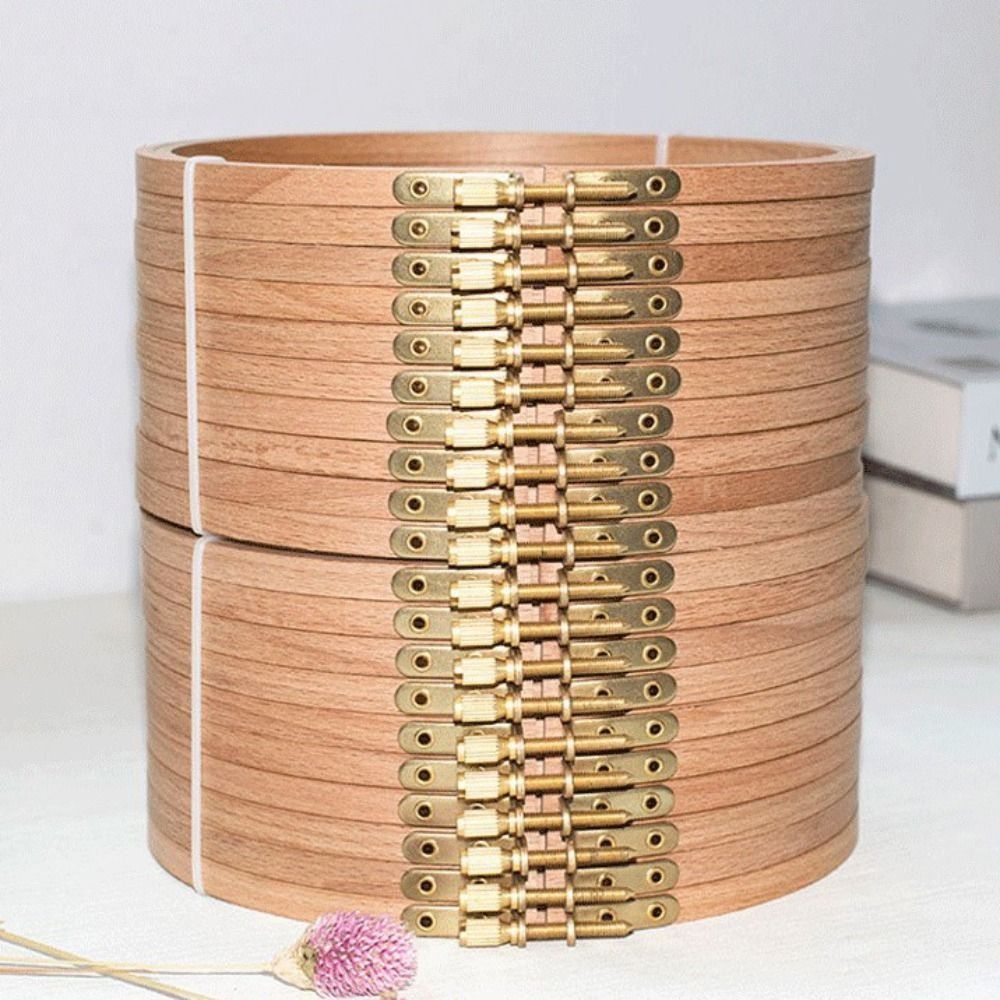 Embroidery Workshop - Smooth Craft Rack DIY Beech Circle