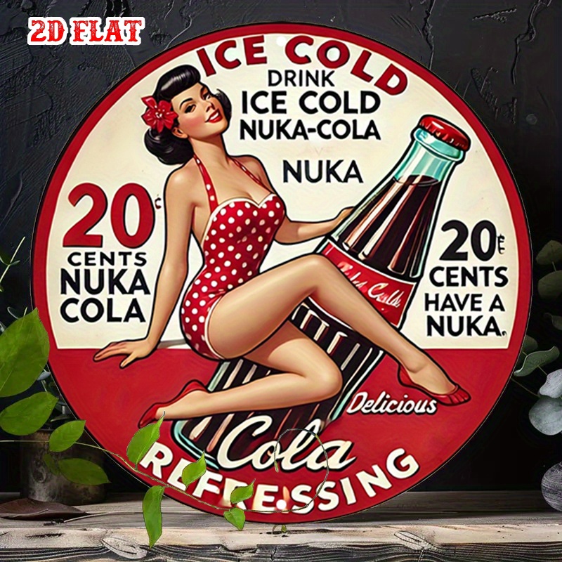 Embroidery Water - 2D Flat, 1pc Retro Pin-Up 7.87x7.87