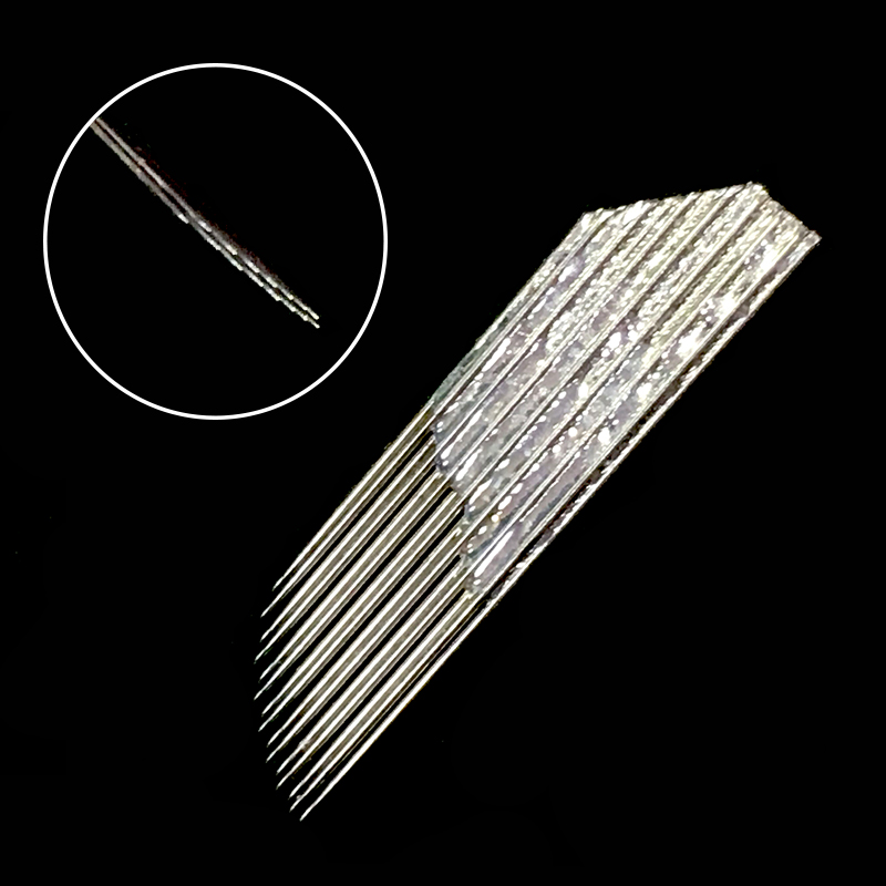 Embroidery Eyebrow - 100 Pcs Double Row Microblading Needles