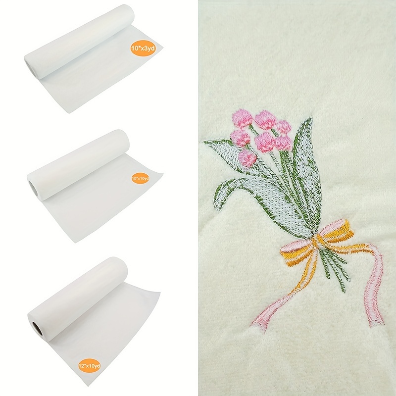 Water Soluble Stabilizer - 1 Roll Water Soluble Machine Embroidery