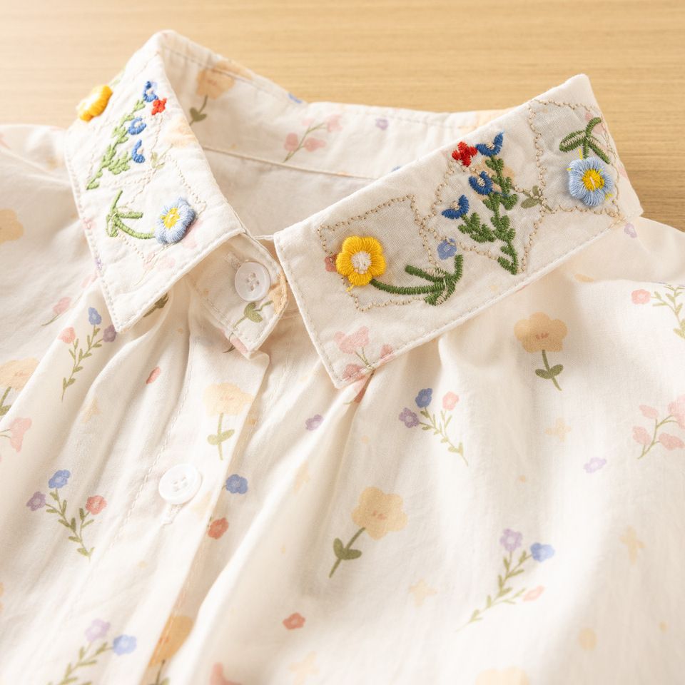 Embroidery Men Shirt - Clearance sale of summer floral print