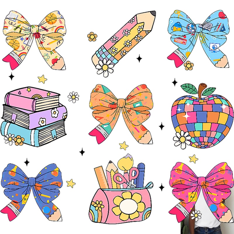 Transfer Pen Ink - Cute School - Style Bow Heat