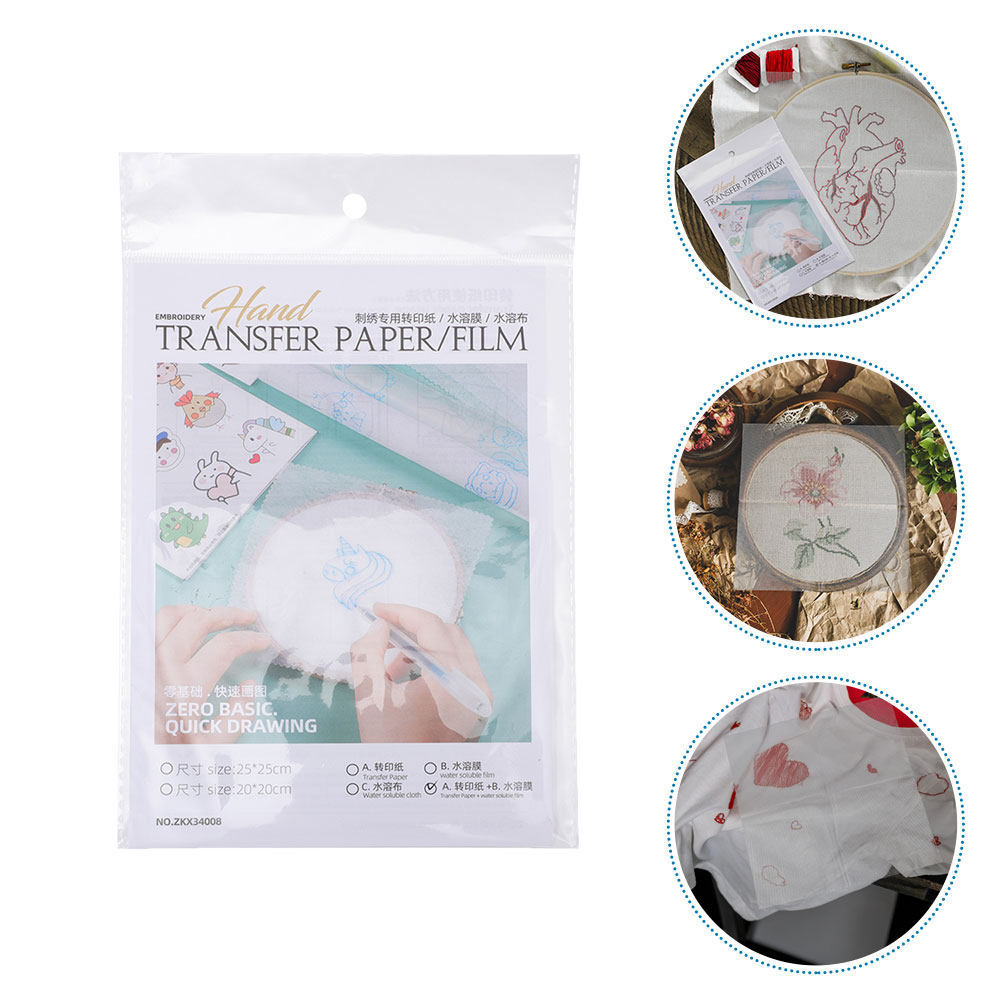 Embroidery Water - 8Pcs DIY Embroidery Transfer Paper Water