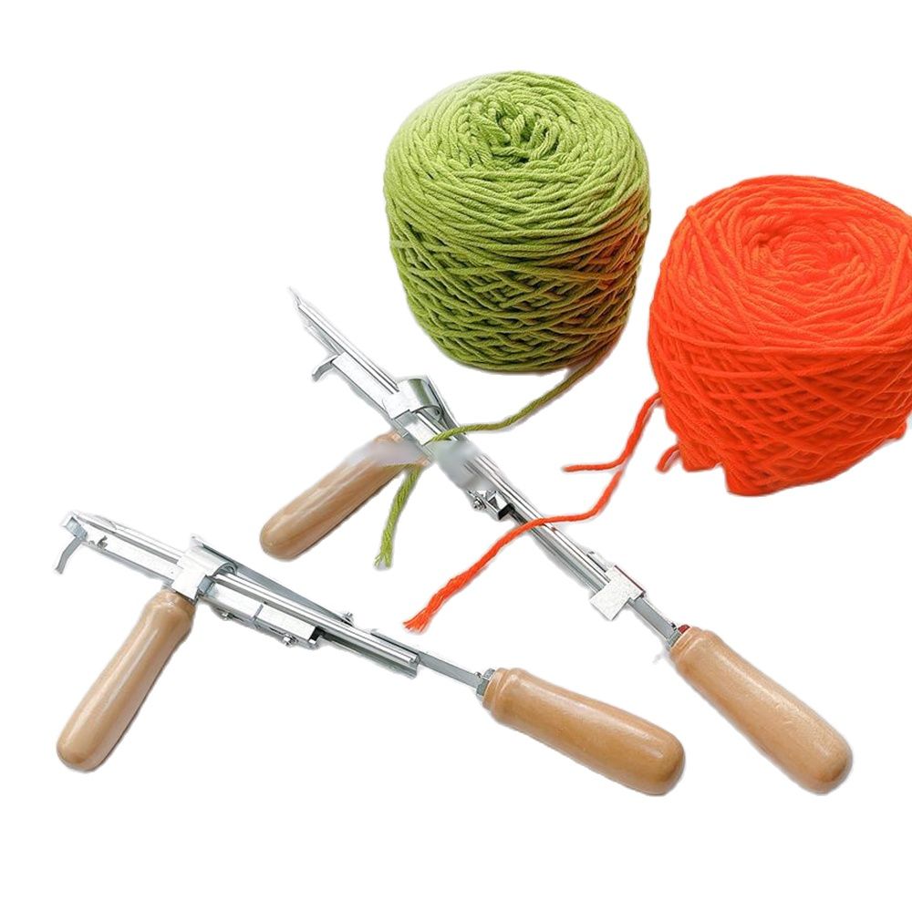 Embroidery For Beginners - Manual Carpet Tufting Gun Loop Tufting