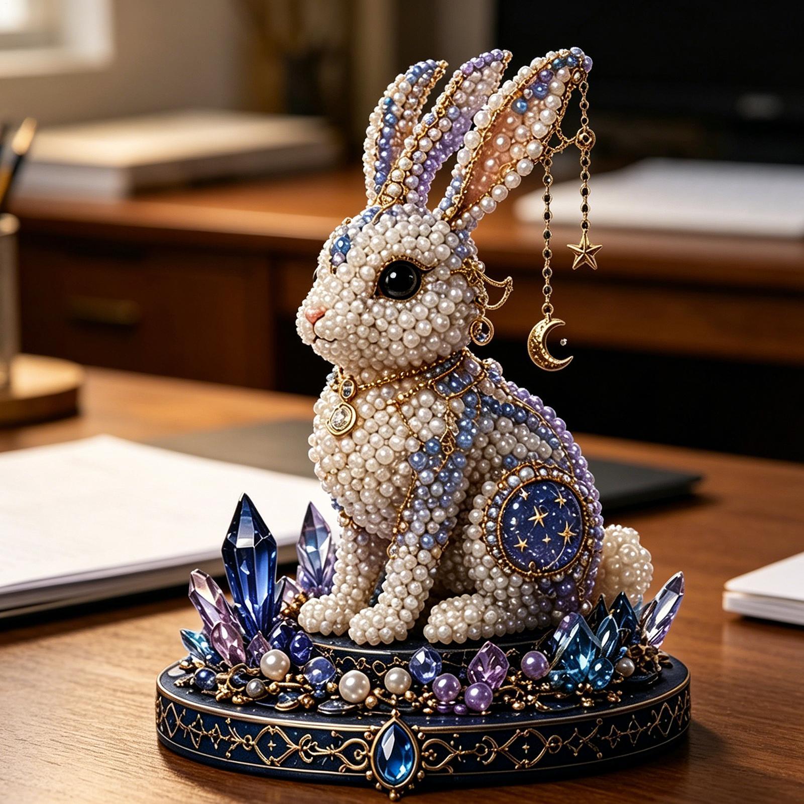 3D Beaded Animal Craft Set Edu - Embroidery For Beginners 评论和价格