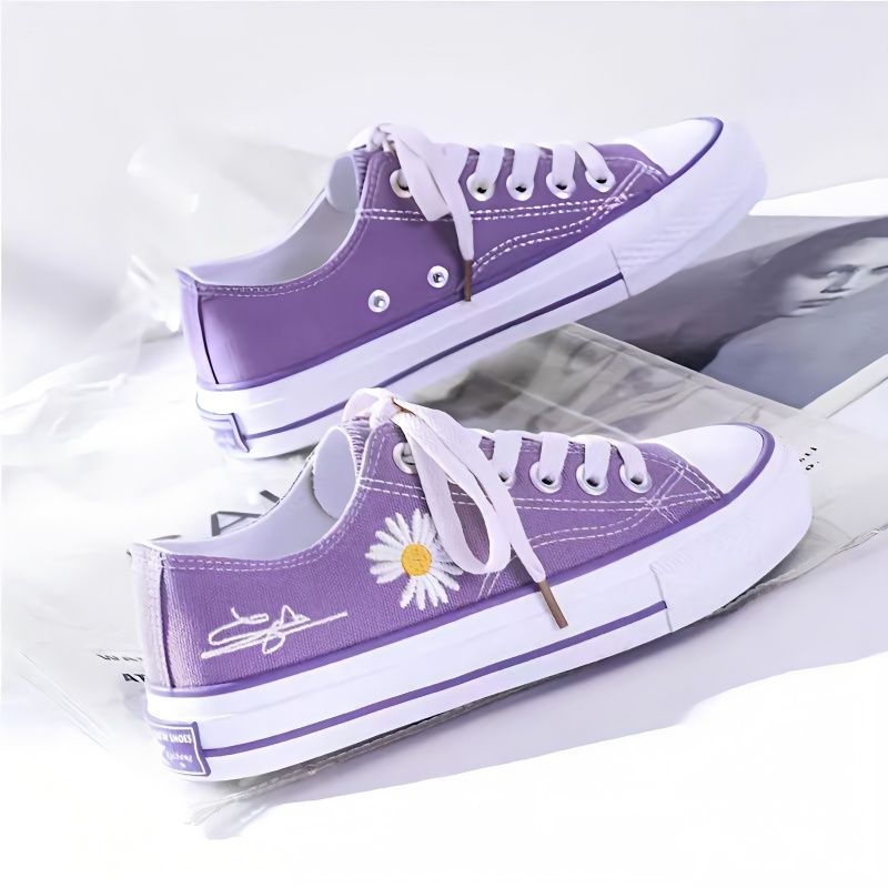 Chrysanthemum Embroidery Women - Embroidery Shoes 评论和价格