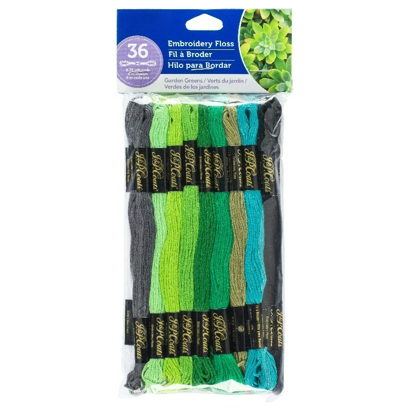 Embroidery Floss Value Pack, G - Embroidery Garden 评论和价格