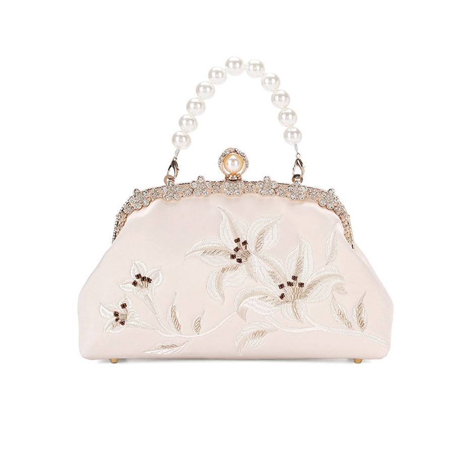 Pearl Chains Chinese Style Han - Embroidery Kiss 评论和价格