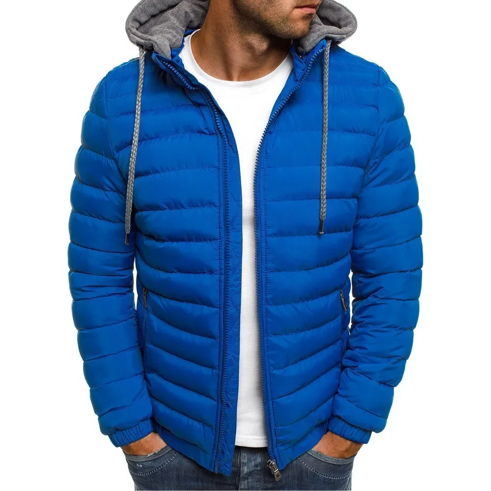 2026  Men Cotton Pad Parka Coa - Embroidery Zip Up Hoodie 评论和价格
