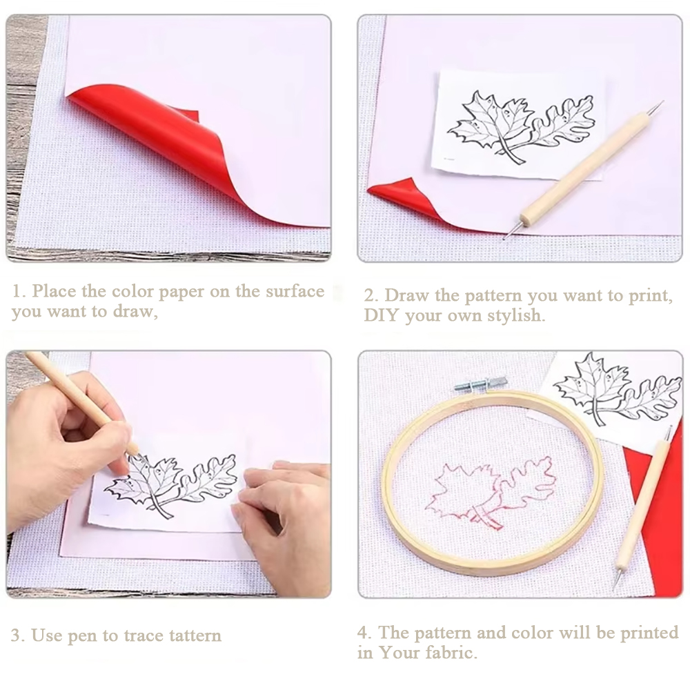 10pcs/set Embroidery Transfer  - Embroidery Web 评论和价格