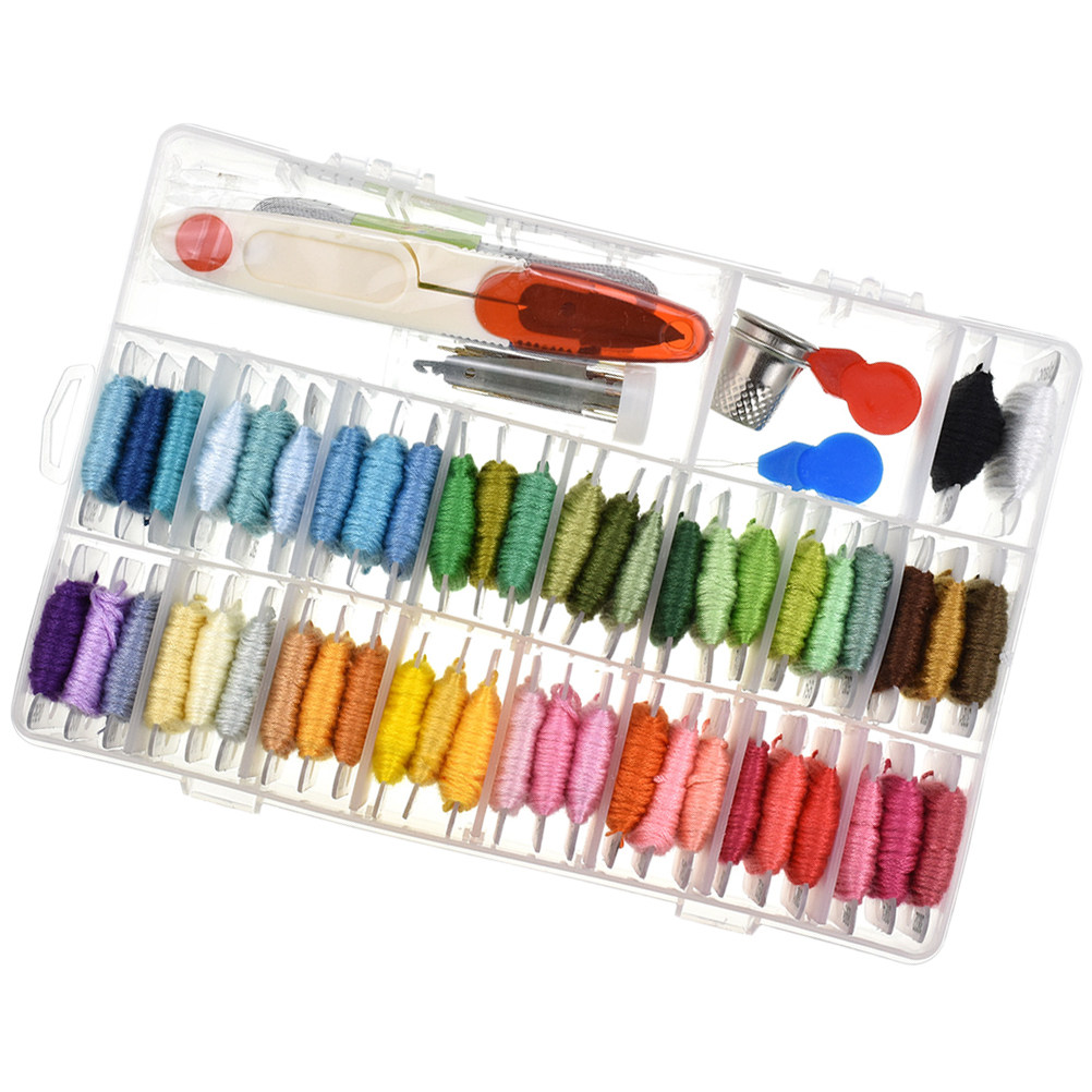 50 Assorted Embroidery Kit Sup - Embroidery Kit 评论和价格