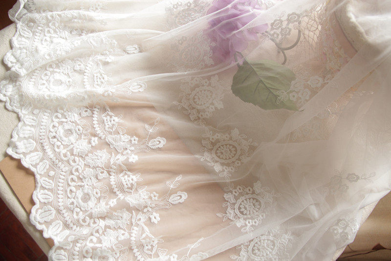White Korean Japanese Style Em - Embroidery Web 评论和价格