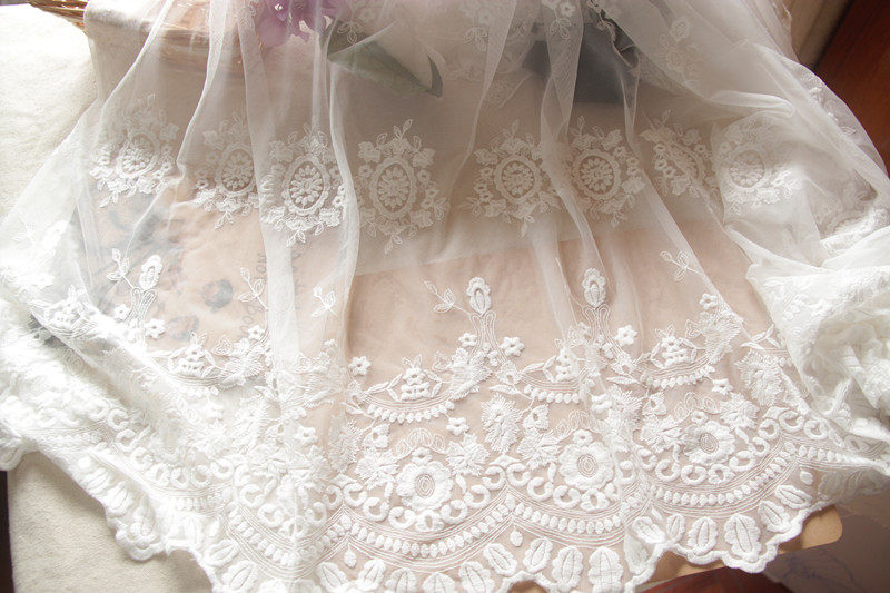 White Korean Japanese Style Em - Embroidery Web 评论和价格