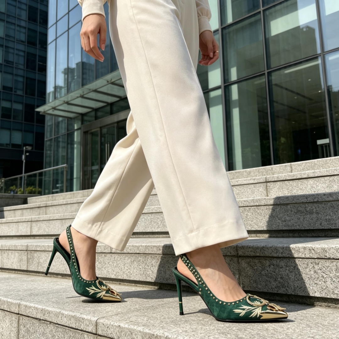 Embroidery Velvet Women Sandal - Embroidery Shoes 评论和价格