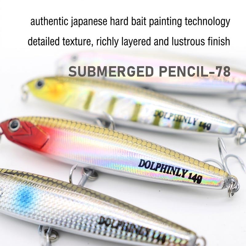 Long Cast Sinking Pencil Lures - Transfer Pen Ink 评论和价格