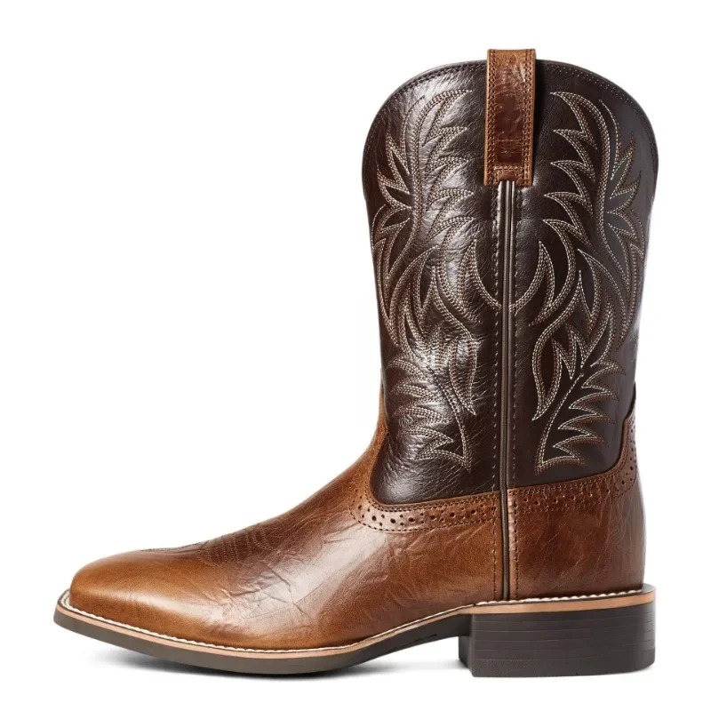 Men High Boots Embroidery Retr - Embroidery Stitches 评论和价格