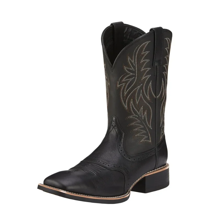 Men High Boots Embroidery Retr - Embroidery Stitches 评论和价格