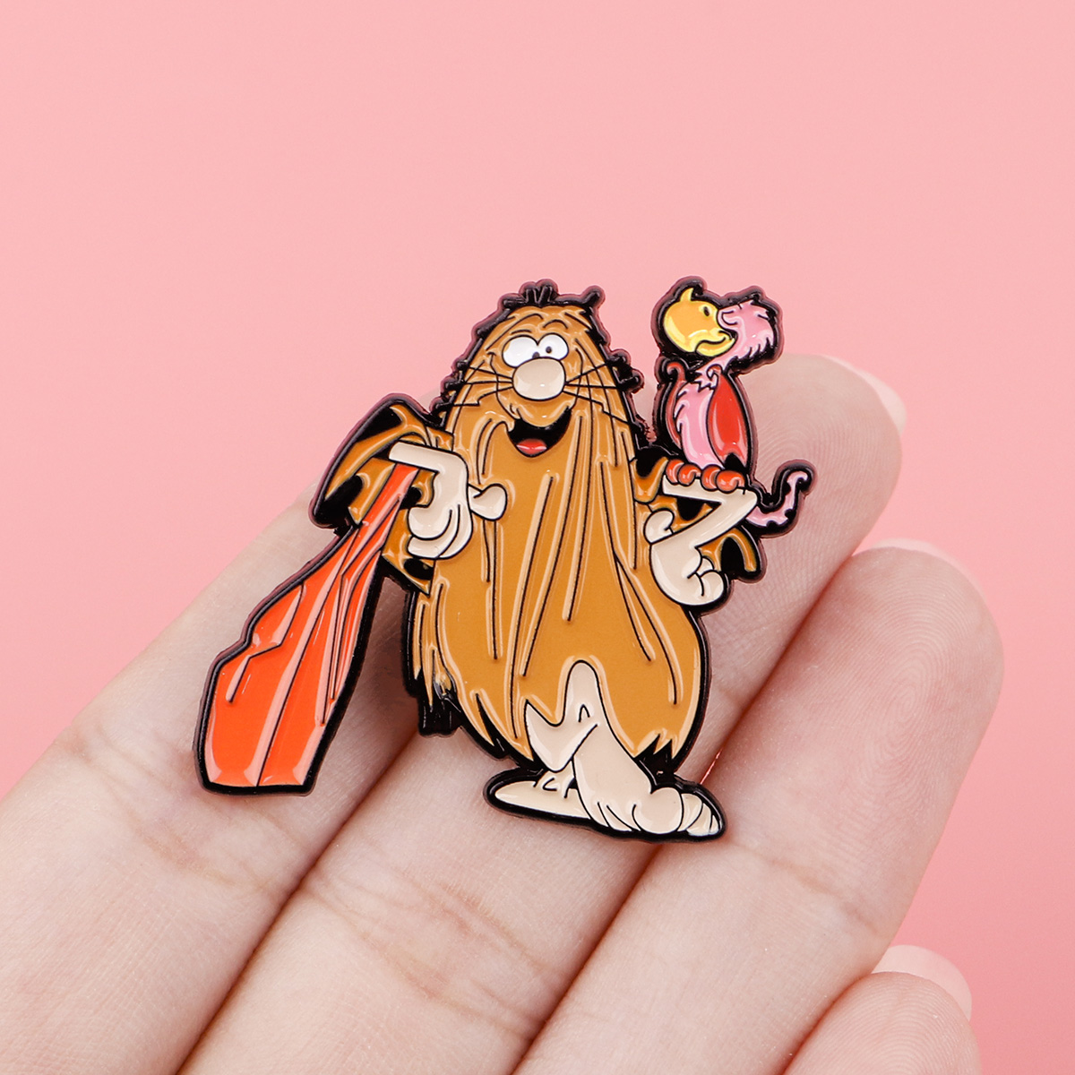Funny Alien Enamel Pin Cartoon - Embroidery Illustration 评论和价格