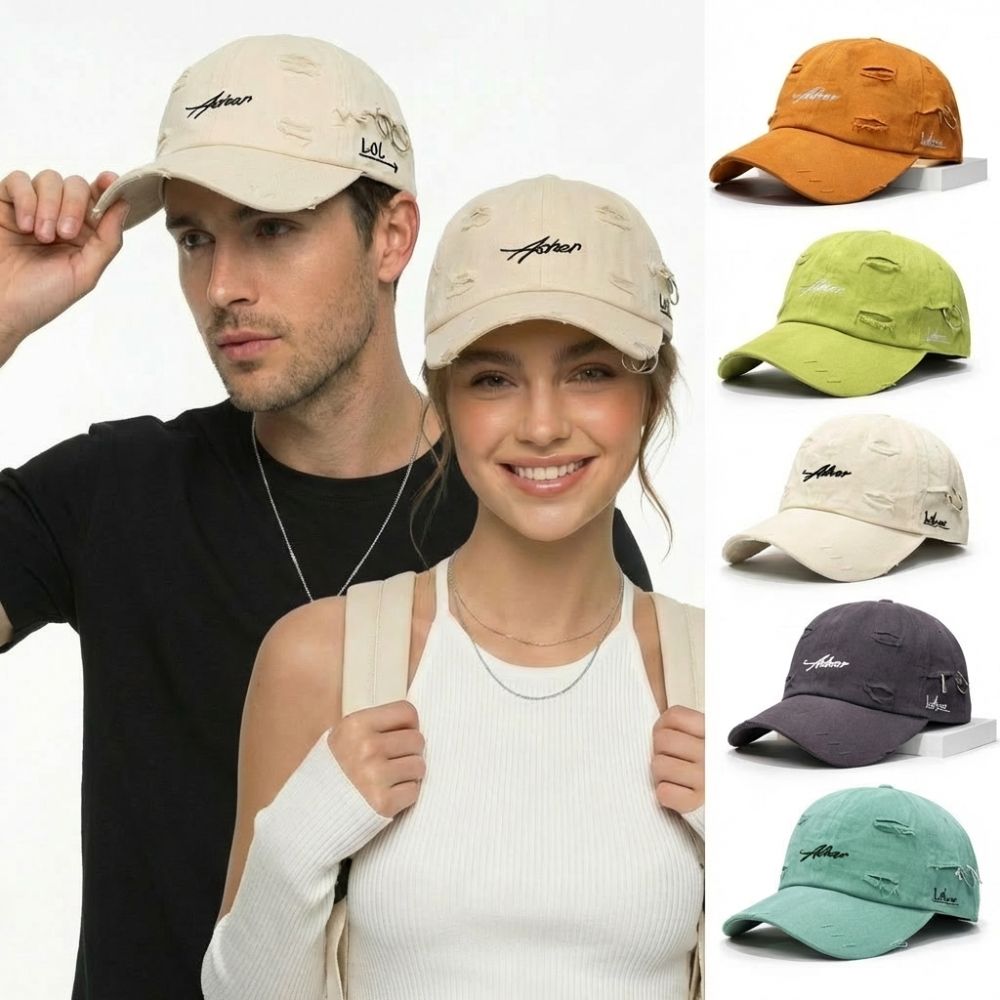 Casual Unisex Baseball Cap Bro - Embroidery Ring Sizes 评论和价格