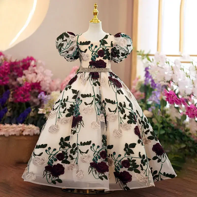 Teenagers Girls Elegant Luxury - Embroidery Web 评论和价格