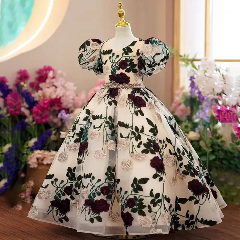 Teenagers Girls Elegant Luxury - Embroidery Web 评论和价格