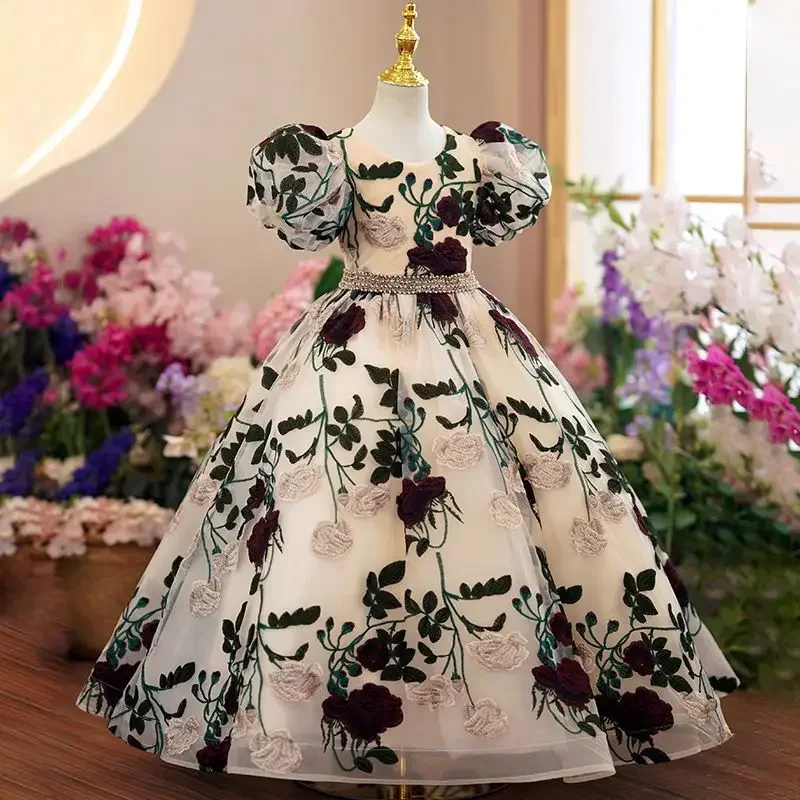 Teenagers Girls Elegant Luxury - Embroidery Web 评论和价格