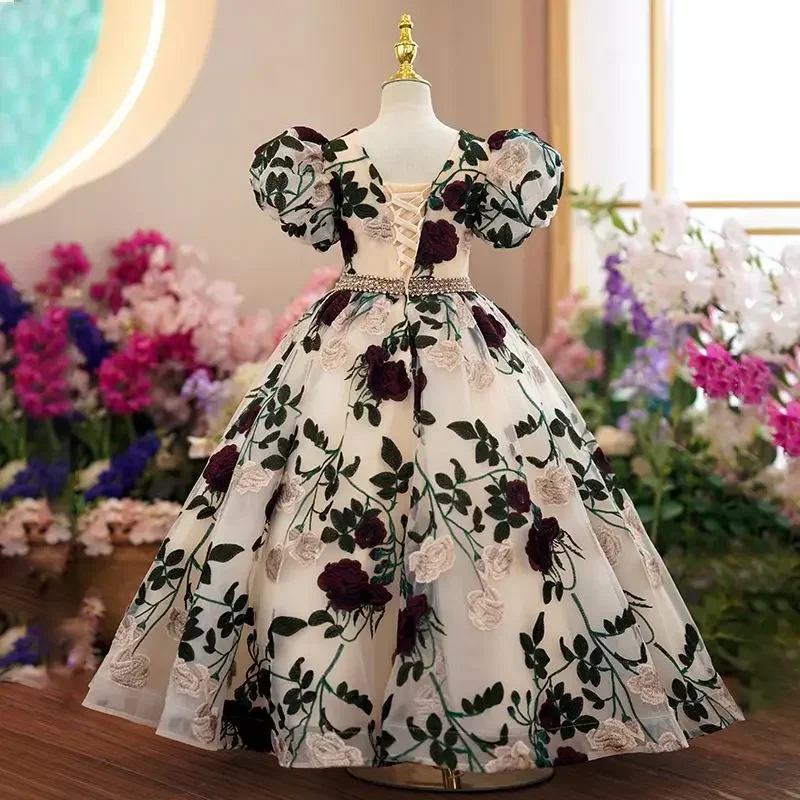 Teenagers Girls Elegant Luxury - Embroidery Web 评论和价格