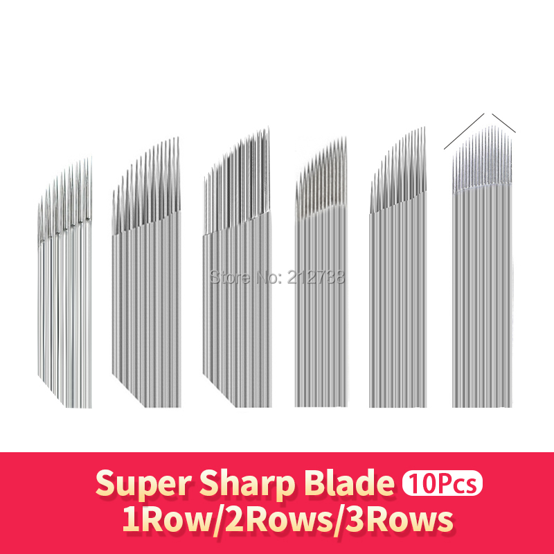 New 10Pcs 14/15/16/17/18Pin Fo - Embroidery Eyebrow 评论和价格