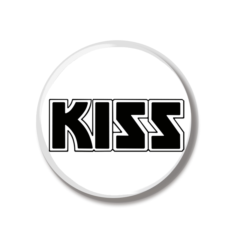 44MM Rock Band Kiss Album CD P - Embroidery Kiss 评论和价格