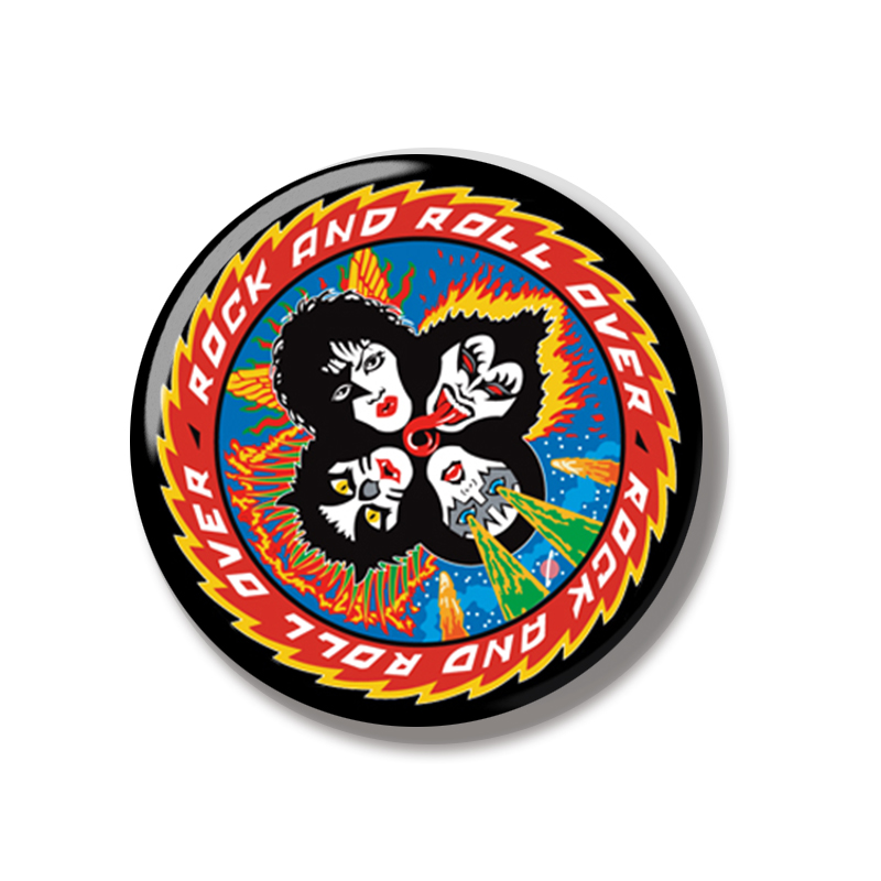 44MM Rock Band Kiss Album CD P - Embroidery Kiss 评论和价格