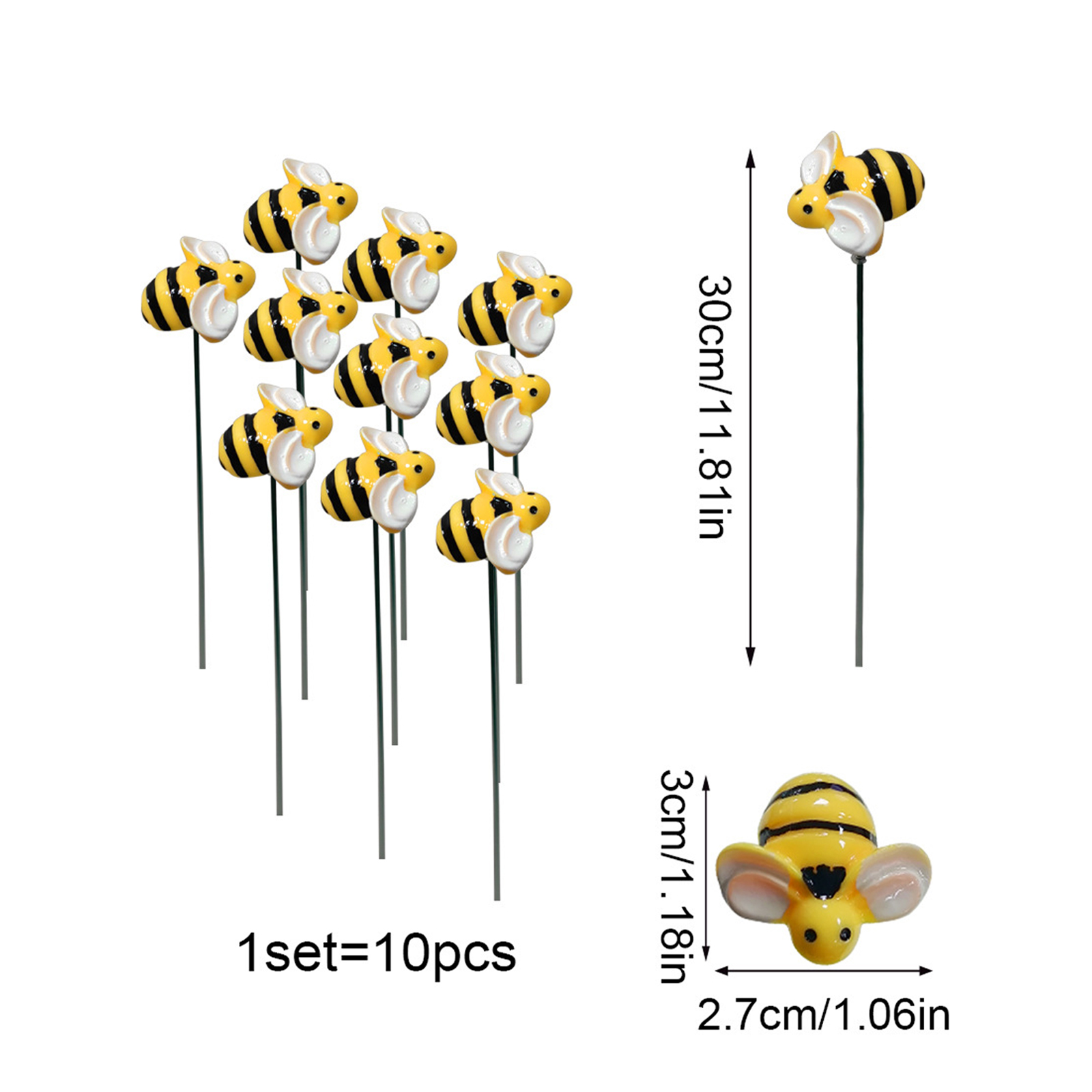 10pcs Ladybugs Design Outdoor  - Embroidery Garden 评论和价格