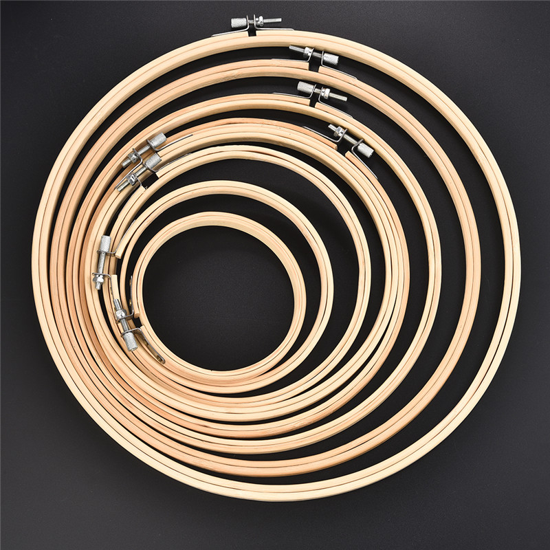10-30CM Bamboo Frame Embroider - Embroidery Ring Sizes 评论和价格