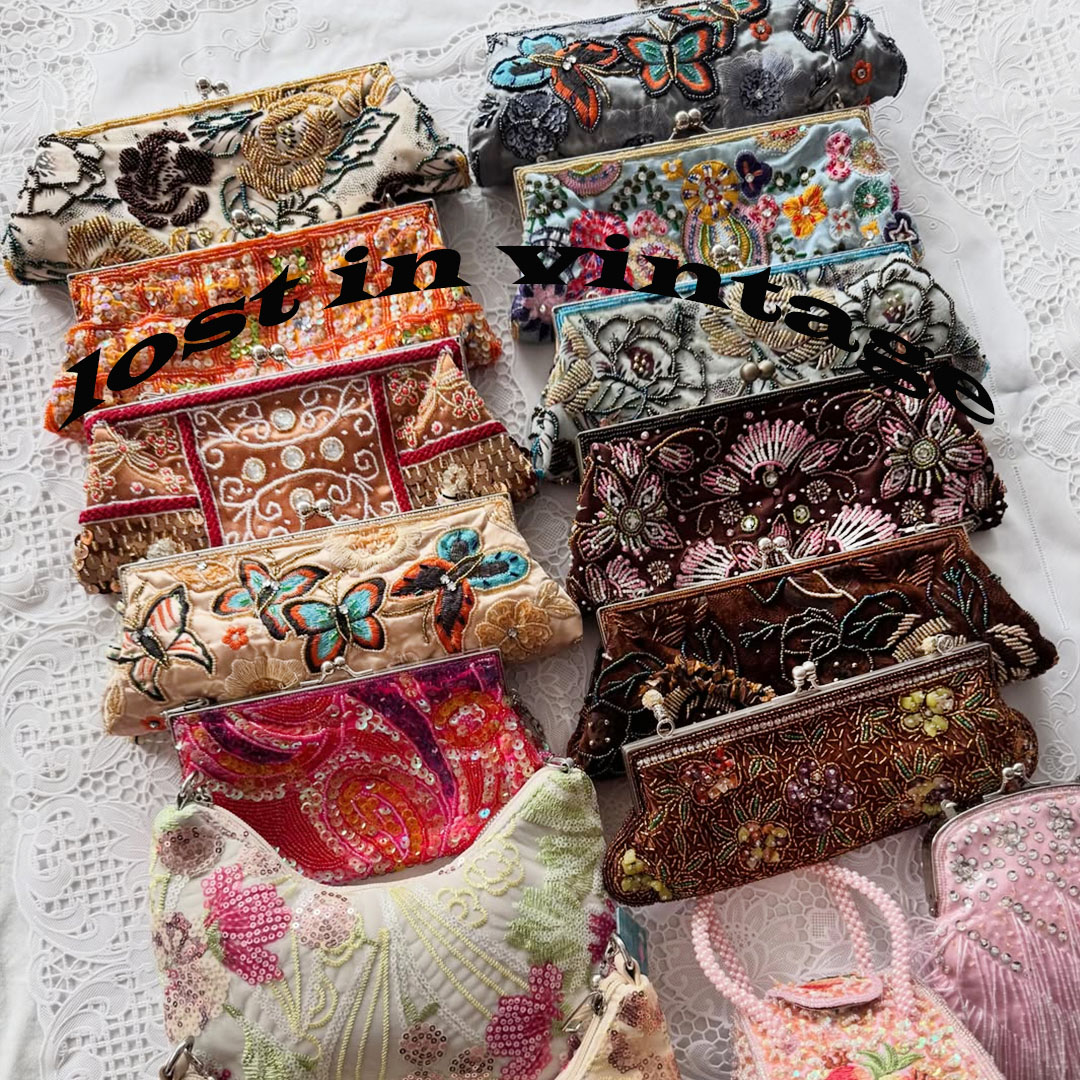 Lost in Vintage Hand-embroider - Embroidery Kiss 评论和价格