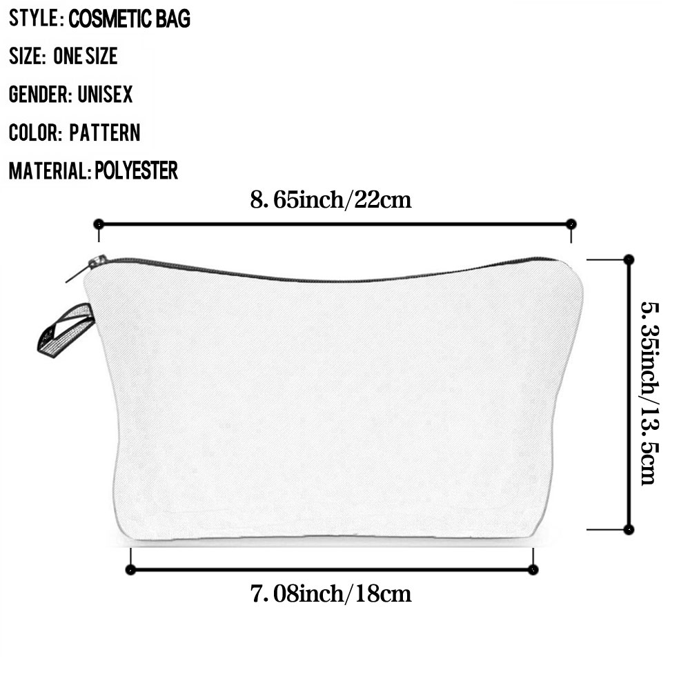 Women Makeup Bag Fashion Illus - Transfer Pen Ink 评论和价格