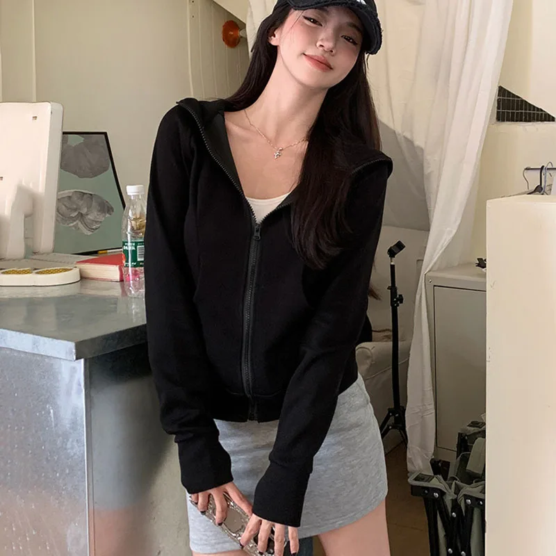 2026 Autumn New Hooded Sports  - Embroidery Zip Up Hoodie 评论和价格