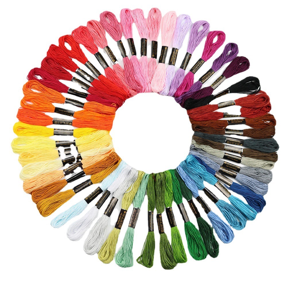 Fixed 50 color cross stitch th - Embroidery Stitches 评论和价格