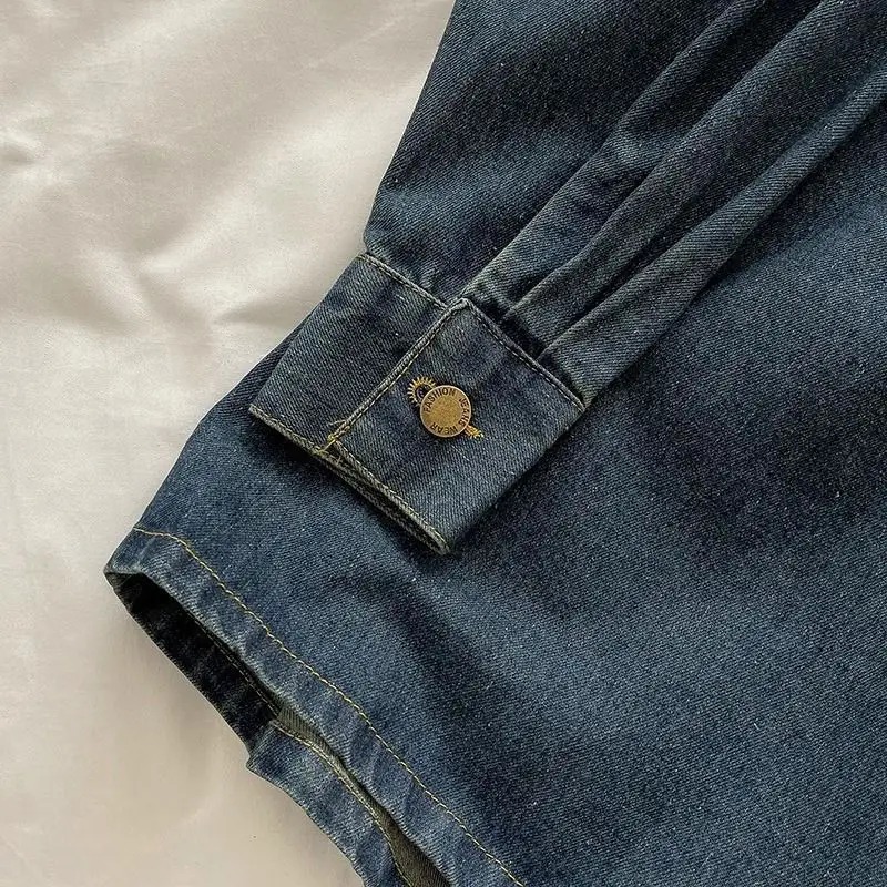 Y2K Denim Skirt Set: Vintage J - Embroidery Style 评论和价格