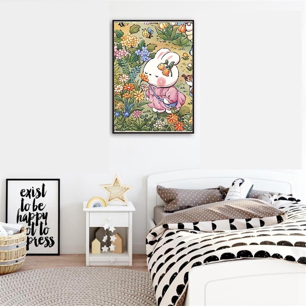 Kawaii Bunny Diamond Embroider - Embroidery Garden 评论和价格