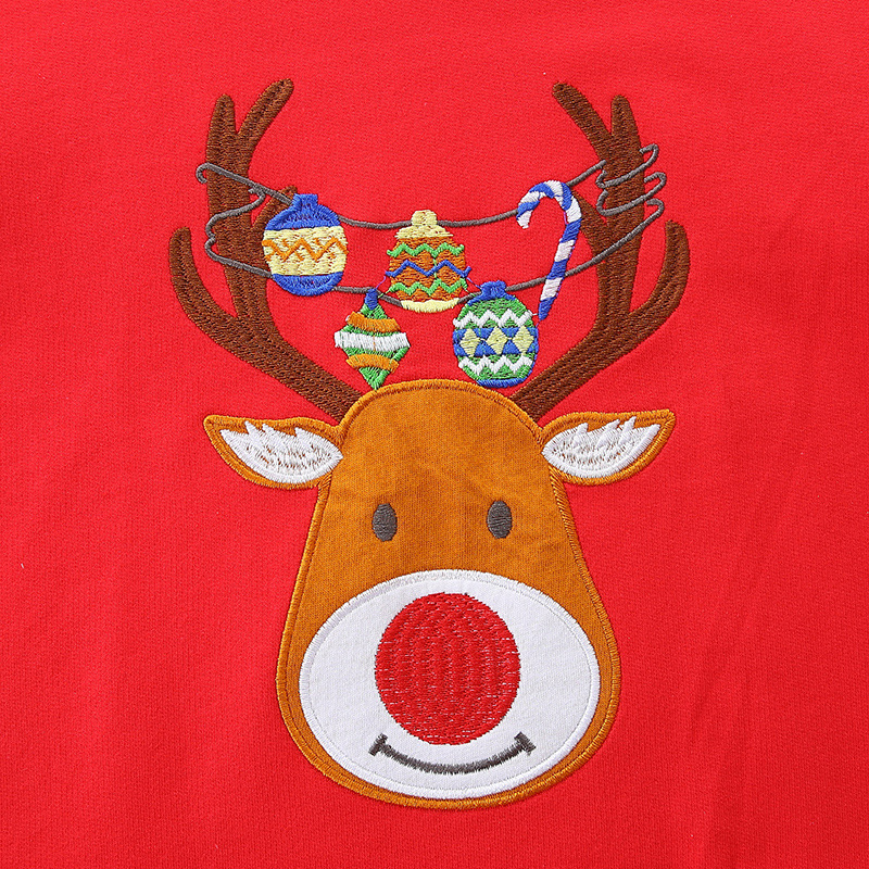 Christmas Sweatshirts for Kids - Embroidery Xmas Designs 评论和价格