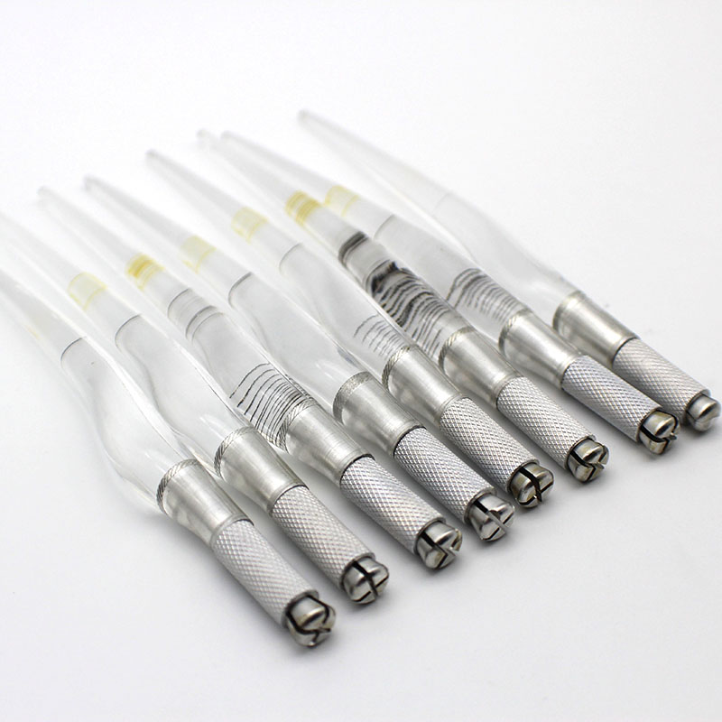 50 Pcs PCD Microblading Pen Ma - Embroidery Eyebrow 评论和价格