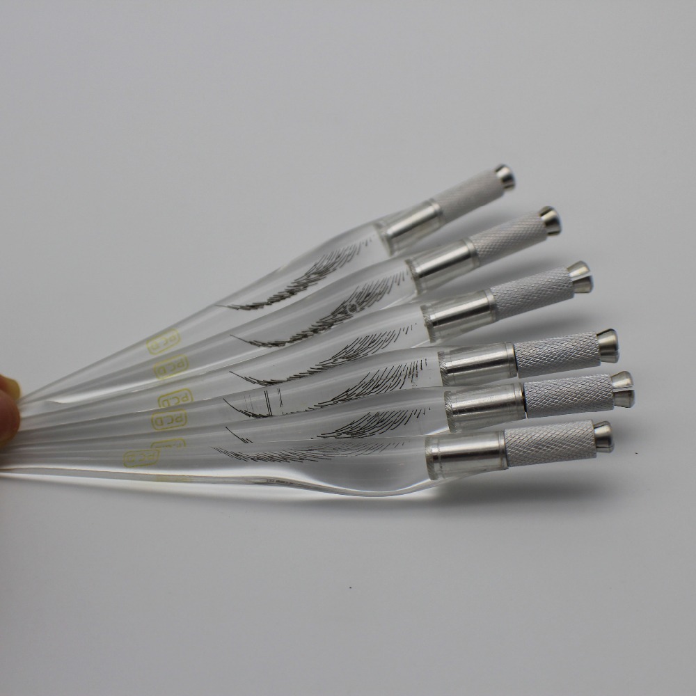 50 Pcs PCD Microblading Pen Ma - Embroidery Eyebrow 评论和价格