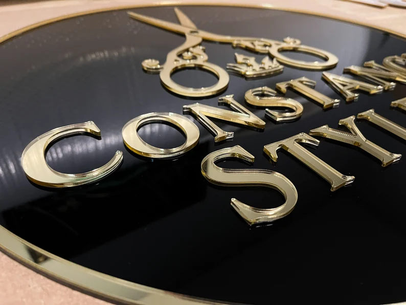 Business Logo Custom Sign Acry - Embroidery Workshop 评论和价格