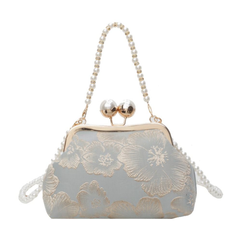 Pearl Chinese Style Handbag Ki - Embroidery Kiss 评论和价格