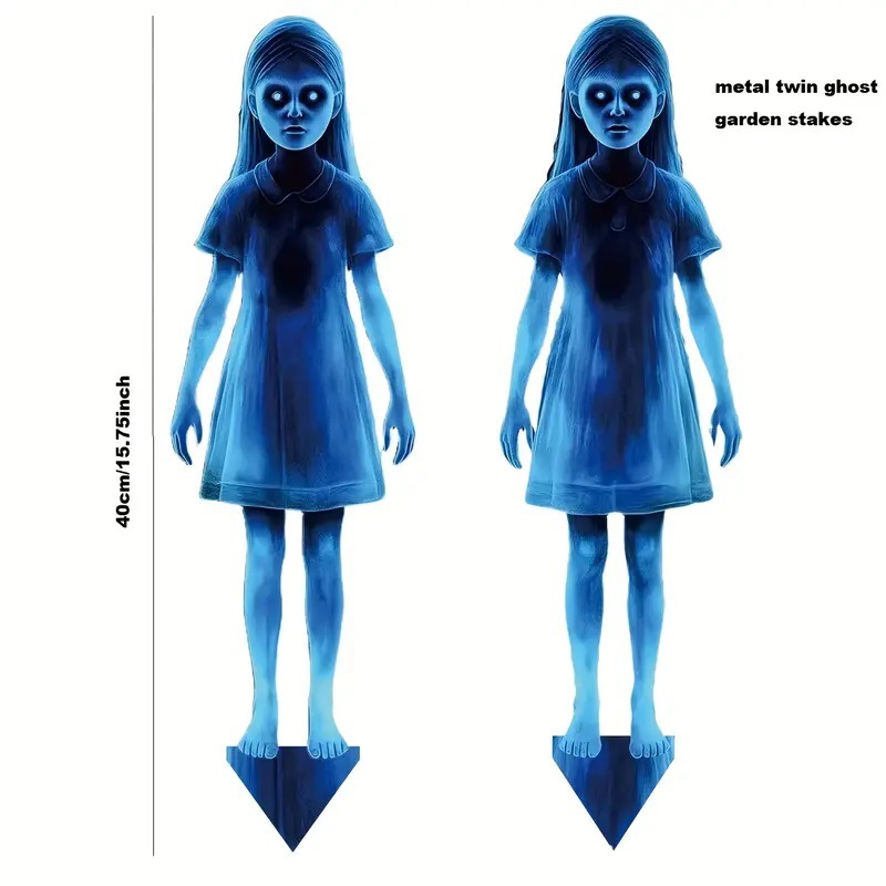 2pcs Halloween Twin Ghost Stak - Embroidery Garden 评论和价格